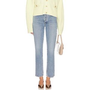 AGOLDE Riley High Rise Straight Crop Jeans size 26